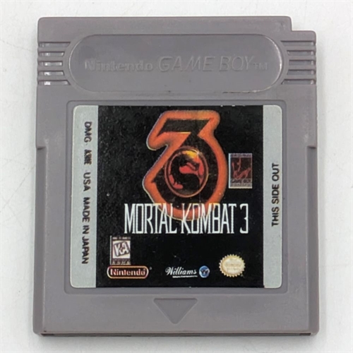 Mortal Kombat 3 - Cartridge - (USA) - Gameboy Original (B Grade) (Genbrug)